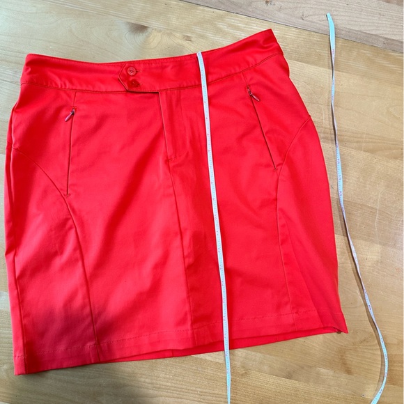 Antigua Orange Golf Skirt/Skort Size 4 - Picture 9 of 10